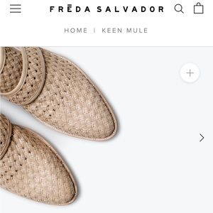 Freda Salvador woven mule
